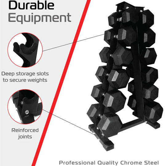 6-Tier Dumbbell Weight Rack