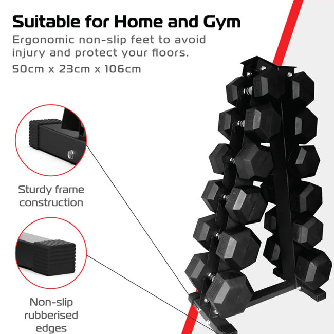 6-Tier Dumbbell Weight Rack