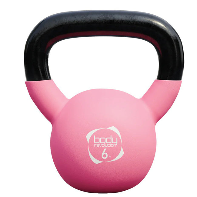 Body Revolution 24kg Protective Neoprene Kettlebell Set